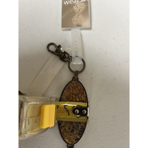 Wear It Women's Leopard Gypsy Chain Belt - Look At The Measurements - Size 0 4/6 - Picture 3 of 4